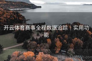 开云体育赛事全程数据追踪｜实用功能