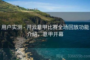 用户实测 - 开云意甲比赛全场回放功能介绍，意甲开幕