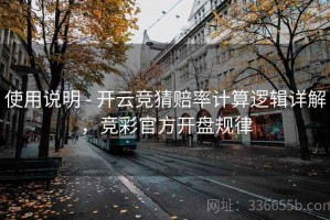 使用说明 - 开云竞猜赔率计算逻辑详解，竞彩官方开盘规律