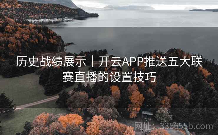 历史战绩展示｜开云APP推送五大联赛直播的设置技巧