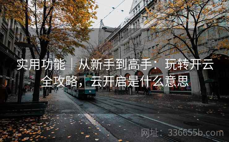实用功能｜从新手到高手：玩转开云全攻略，云开启是什么意思